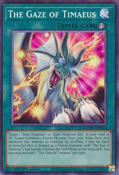 The Gaze of Timaeus (Collector's Rare) MZMU-EN013
