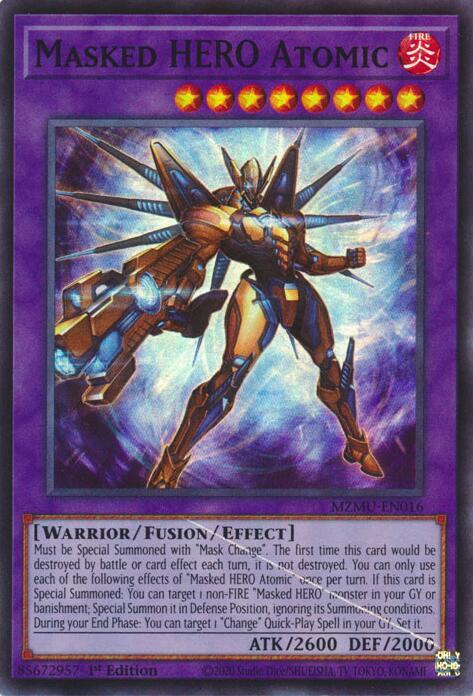 Masked HERO Atomic MZMU-EN016