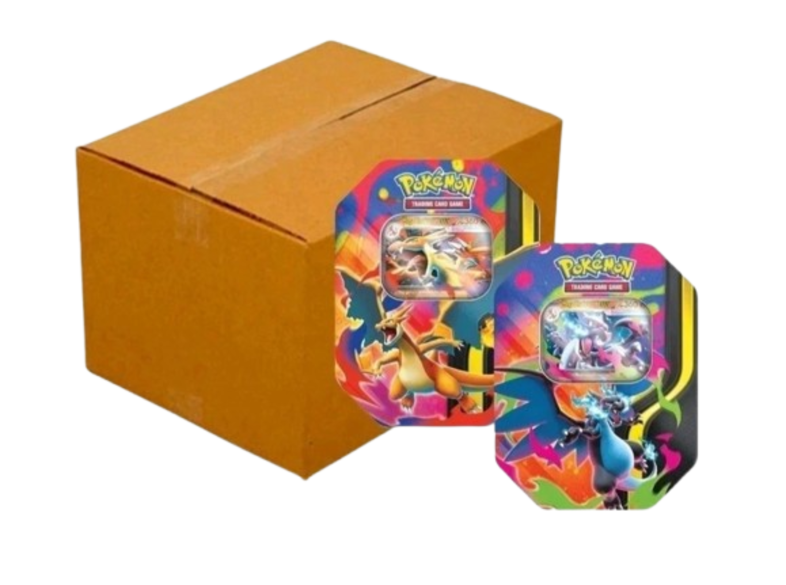 Mega Charizard Tin Case 