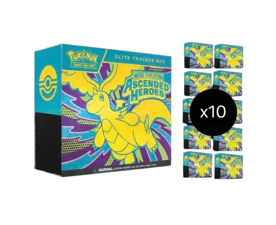 Ascended Heroes Elite Trainer Box Case 