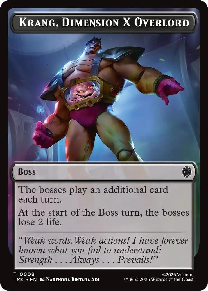 Krang, Dimension X Overlord 8