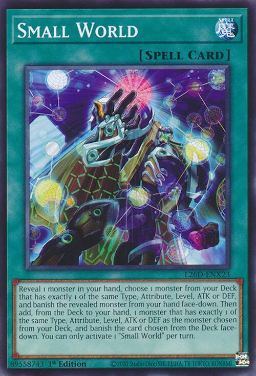 Small World - L26D-ENX23 - Legendary Modern Decks 2026 YuGiOh - Collectr