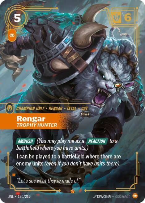 Rengar - Trophy Hunter 