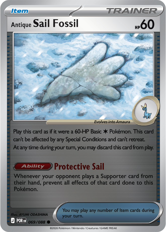 Antique Sail Fossil 069/088 — Perfect Order