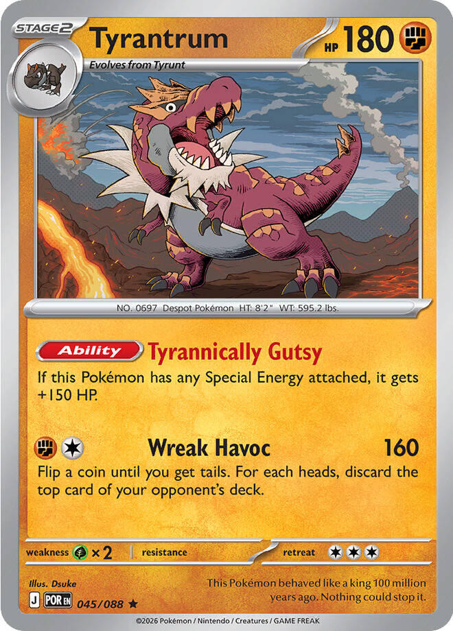 Tyrantrum 045/088 — Perfect Order