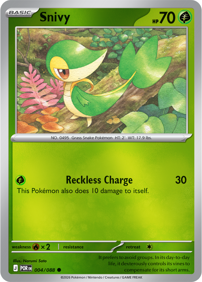 Snivy 004/088 — Perfect Order