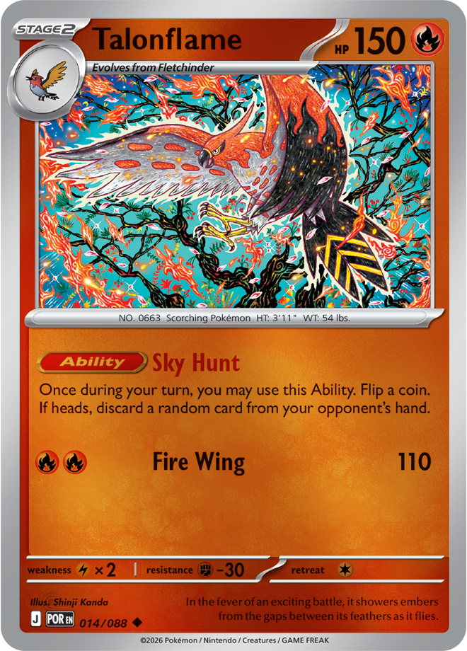 Talonflame 014/088 — Perfect Order