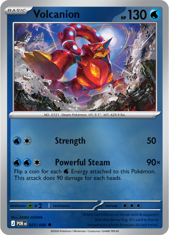 Volcanion 025/088 — Perfect Order