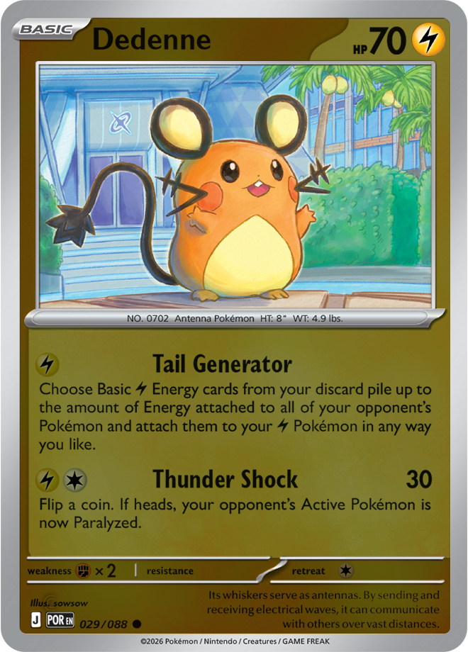 Dedenne 029/088 — Perfect Order
