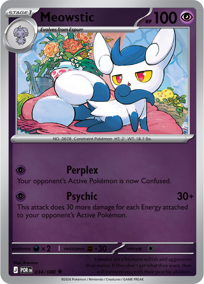 Meowstic 034/088 — Perfect Order