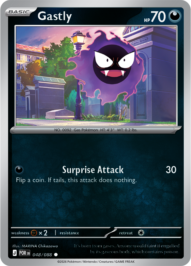 Gastly 048/088 — Perfect Order