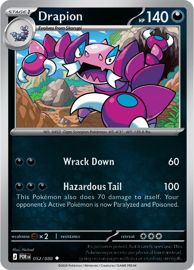 Drapion 052/088 — Perfect Order