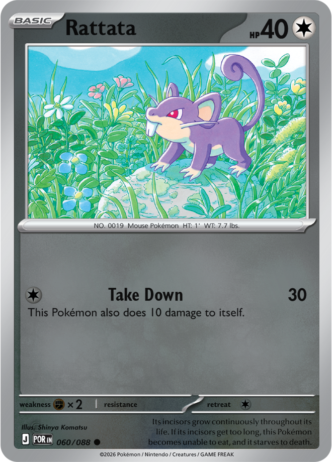 Rattata 060/088 — Perfect Order