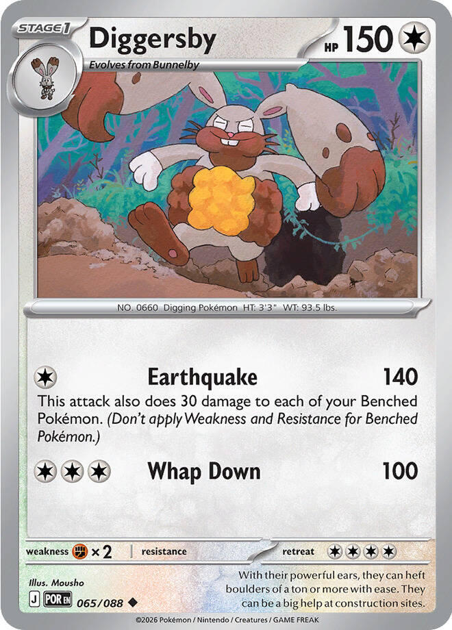 Diggersby - 065/088 - Perfect Order Pokemon - Collectr