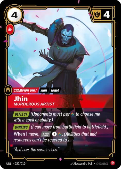 Jhin - Murderous Artist 