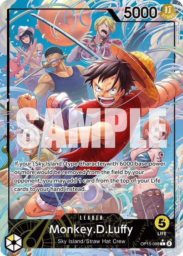 Monkey.D.Luffy (OP15-098) (Alternate Art) 