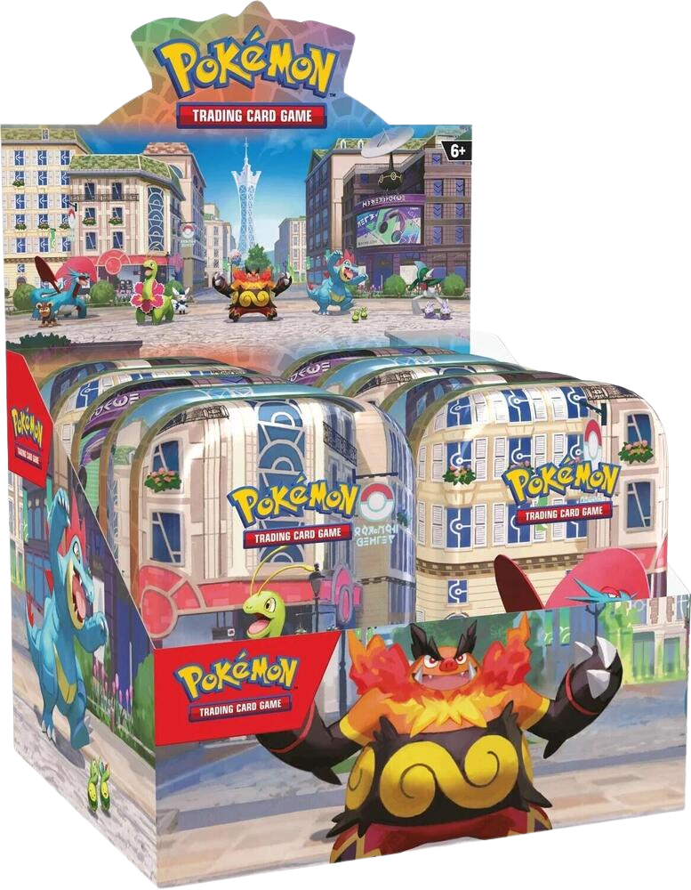 Lumiose City Mini Tin Display 