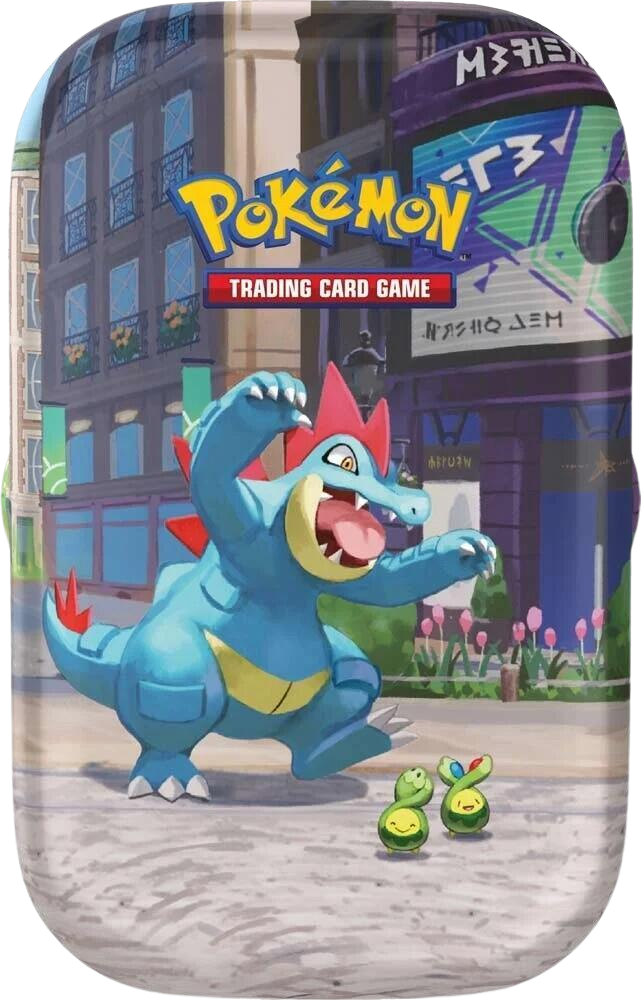 Lumiose City Mini Tin [Feraligatr & Budew] 