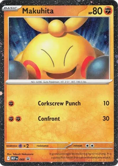 Makuhita 068 — Mega Evolution Promos