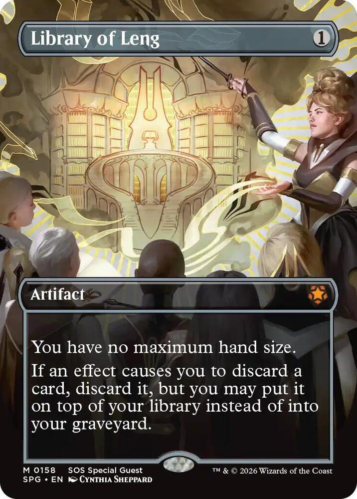 Library of Leng (Borderless) 