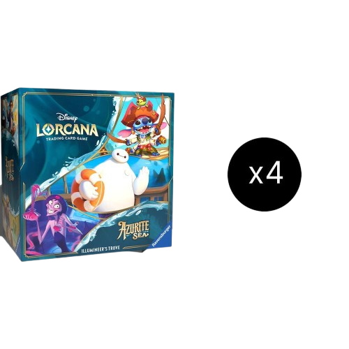 Disney Lorcana: Azurite Sea Illumineer's Trove Case 