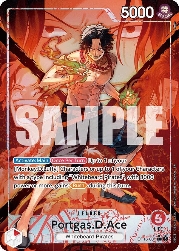 Portgas.D.Ace (Alternate Art) 