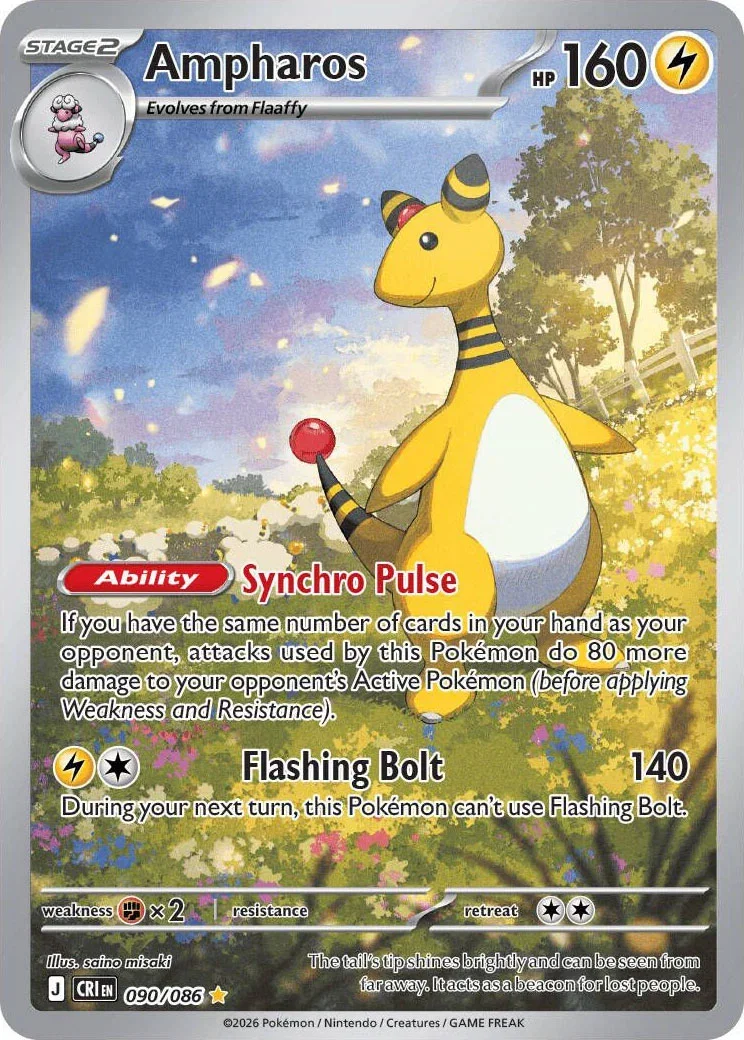 Ampharos - 090/086 - Chaos Rising Pokemon - Collectr