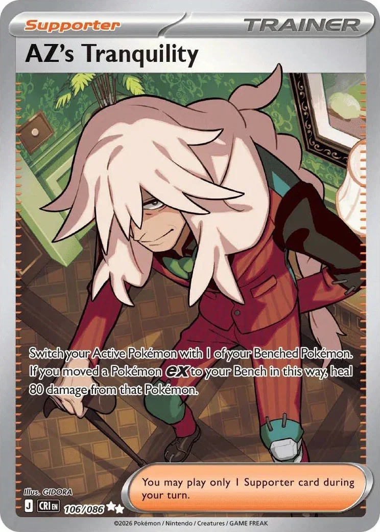 AZ's Tranquility - 106/086 - Chaos Rising Pokemon - Collectr