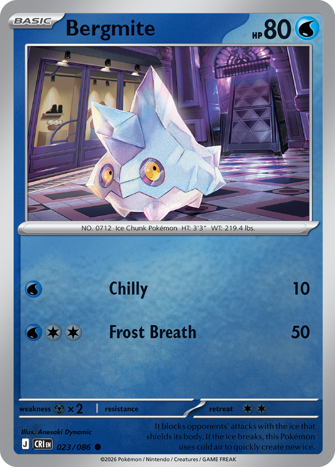 Bergmite 023/086 — Chaos Rising