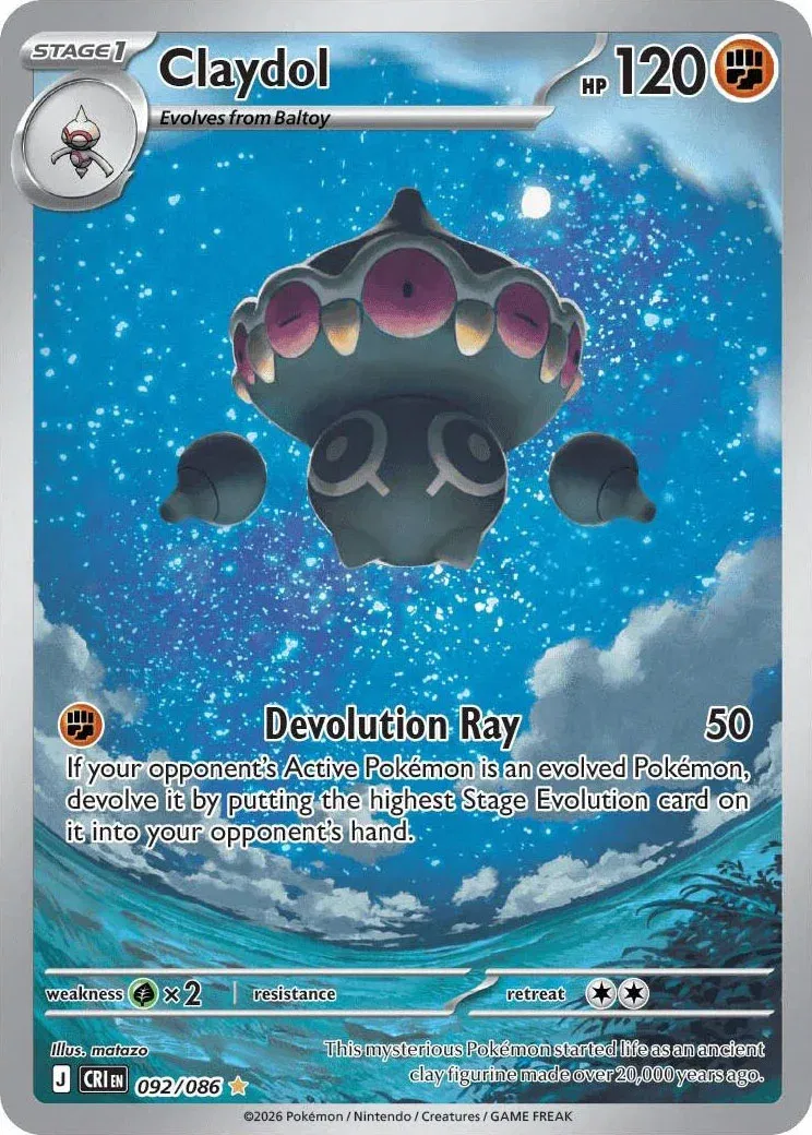 Claydol - 092/086 - Chaos Rising Pokemon - Collectr Claydol - 092/086 - Chaos Rising Pokemon - Collectr