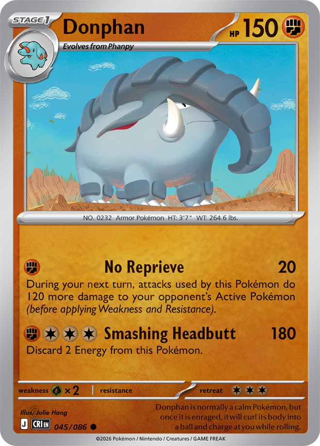 Donphan 045/086 — Chaos Rising