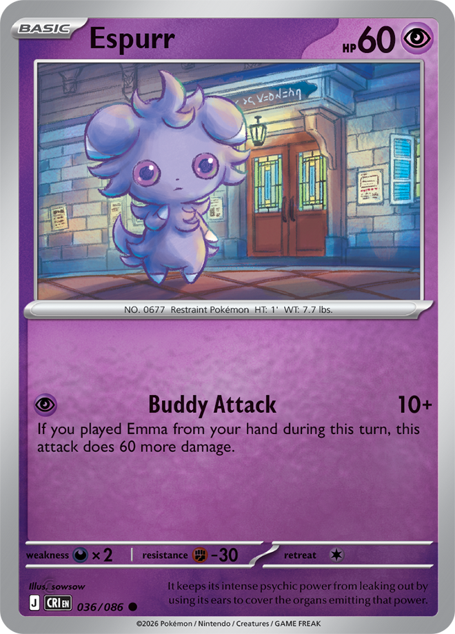 Espurr 036/086 — Chaos Rising