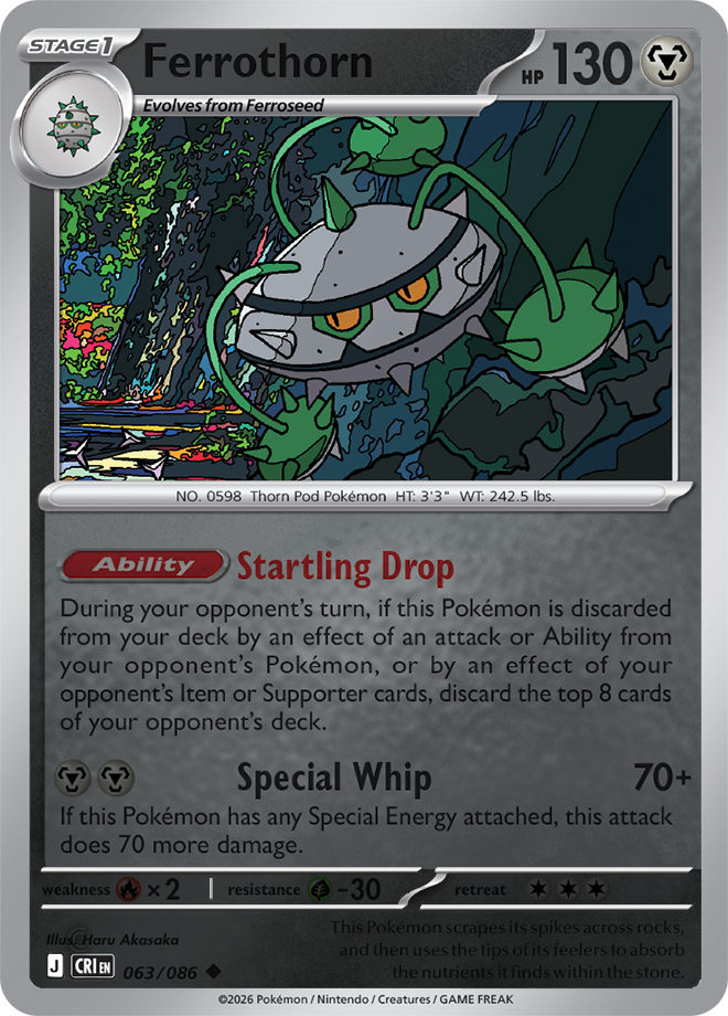Ferrothorn 063/086 — Chaos Rising