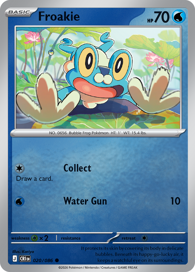 Froakie 020/086 — Chaos Rising