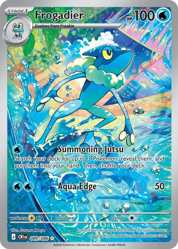 Frogadier - 089/086 - Chaos Rising Pokemon - Collectr