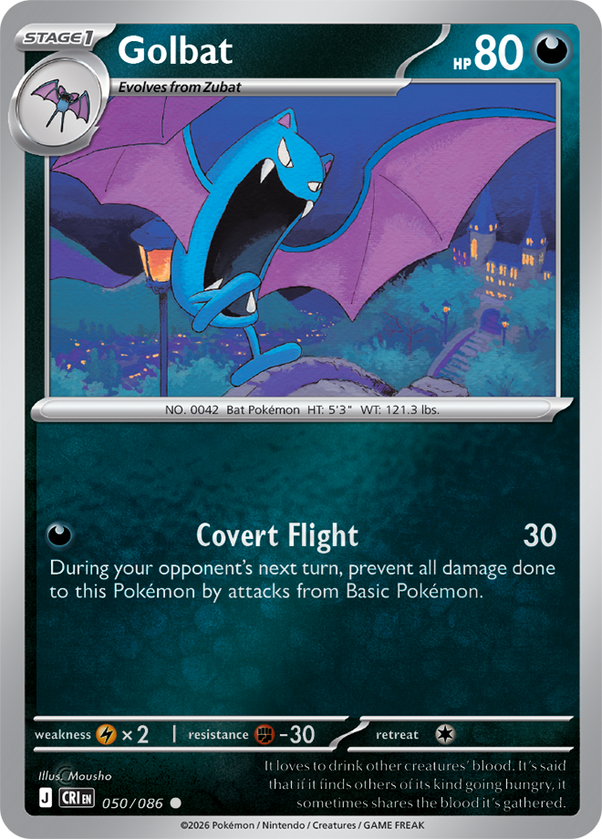 Golbat 050/086 — Chaos Rising