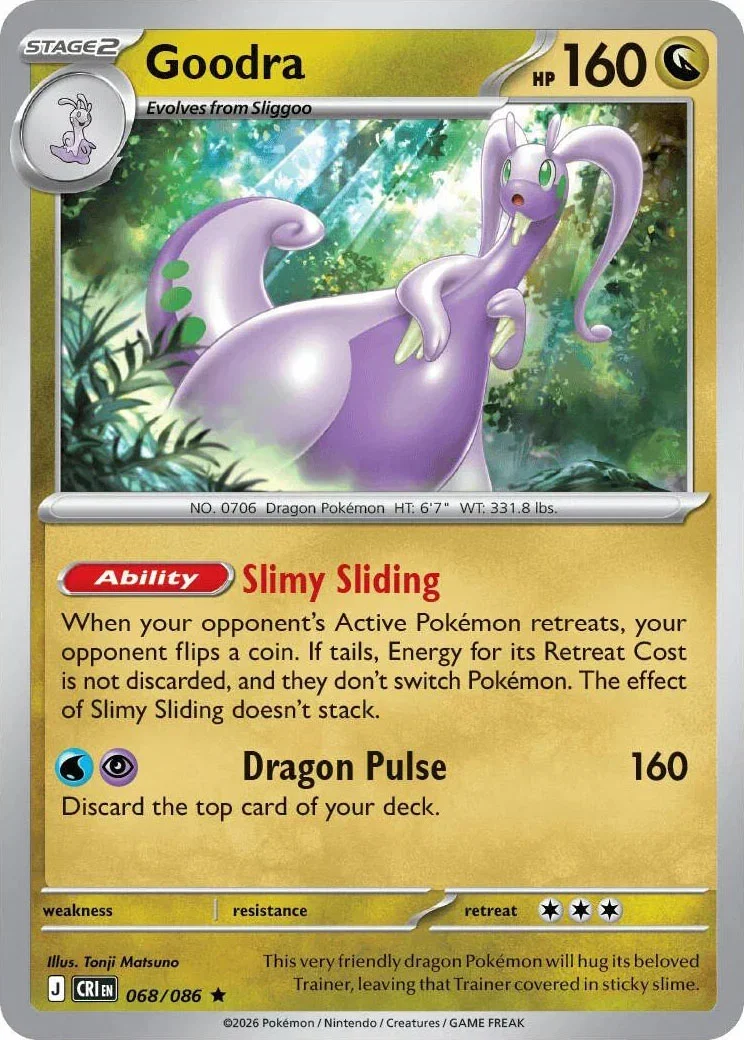Goodra 068/086 — Chaos Rising