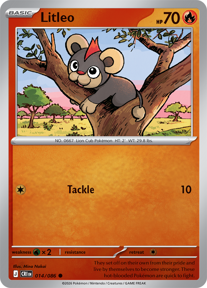 Litleo 014/086 — Chaos Rising