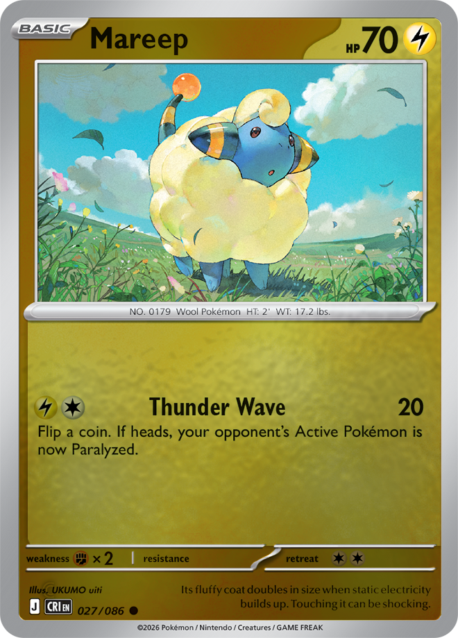 Mareep 027/086 — Chaos Rising