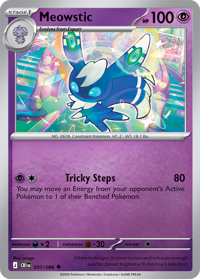 Meowstic 037/086 — Chaos Rising