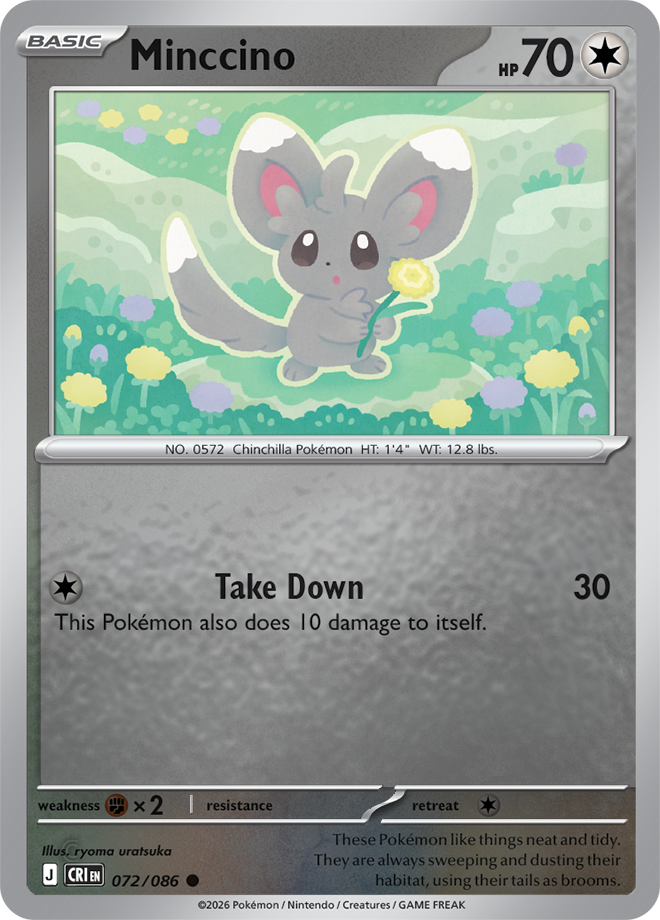 Minccino 072/086 — Chaos Rising