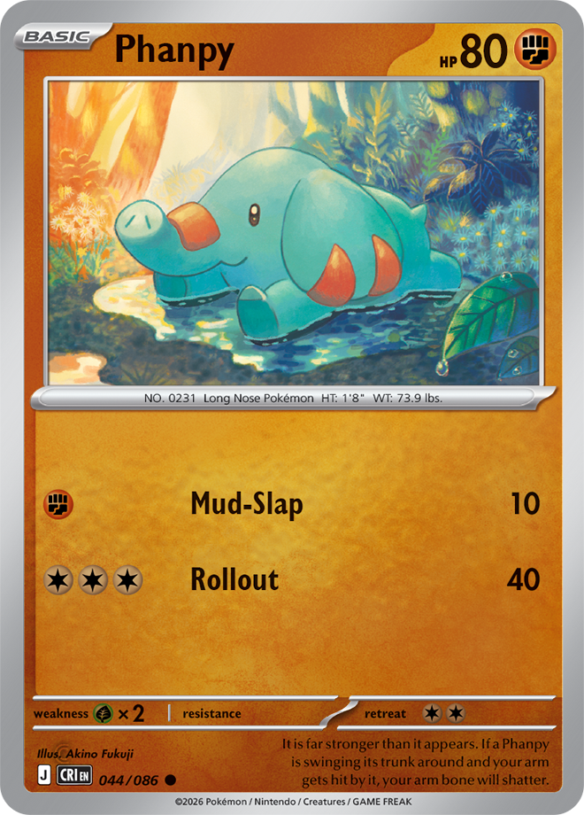 Phanpy 044/086 — Chaos Rising