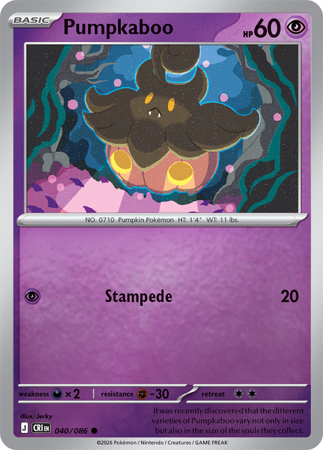 Pumpkaboo 040/086 — Chaos Rising