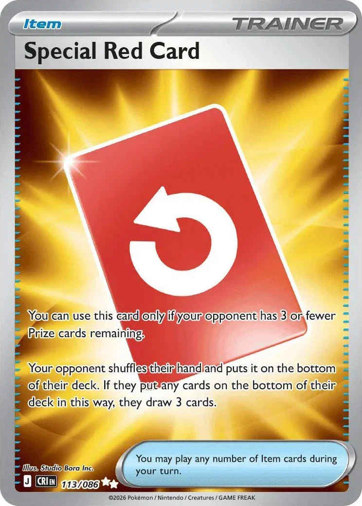 Special Red Card 113/086 — Chaos Rising