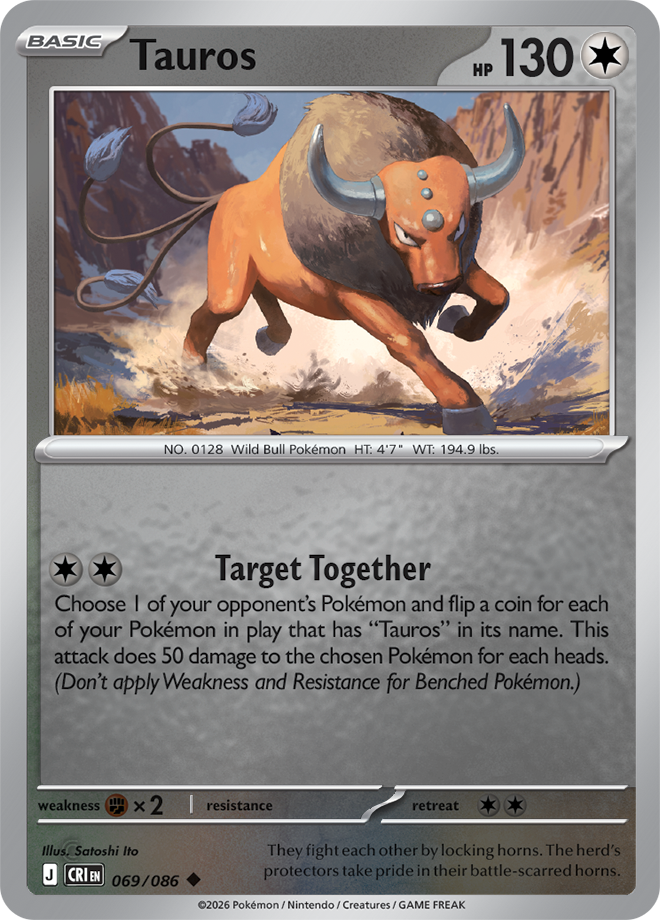 Tauros 069/086 — Chaos Rising
