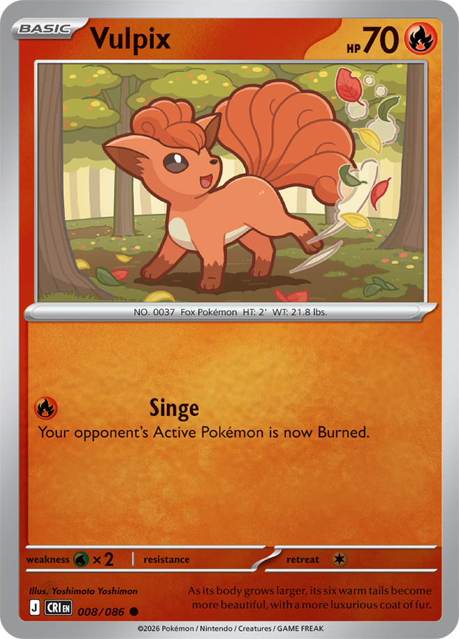 Vulpix 008/086 — Chaos Rising