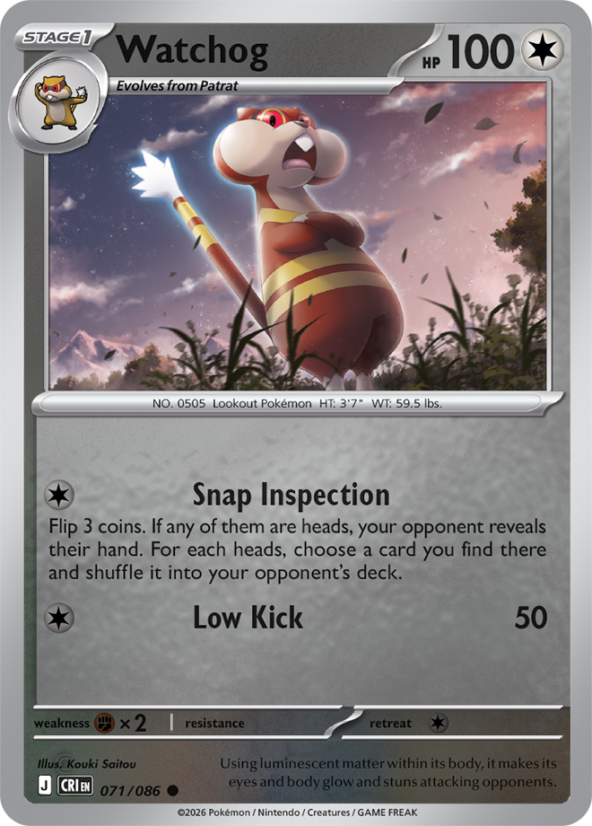Watchog 071/086 — Chaos Rising