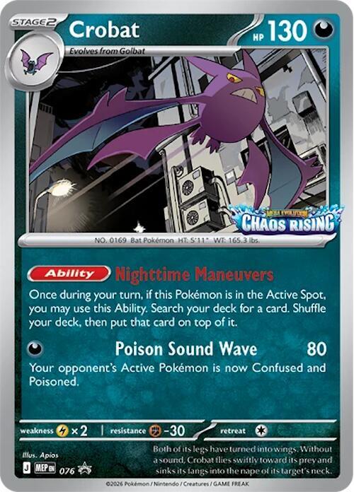 Crobat 076 — Mega Evolution Promos