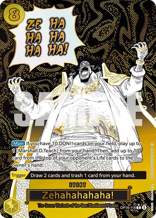 Zehahahahaha! (Alternate Art) 