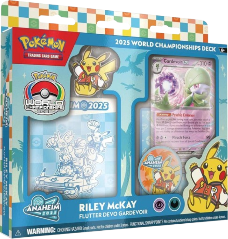 2025 World Championship Deck: Riley McKay (Flutter Devo Gardevoir) 